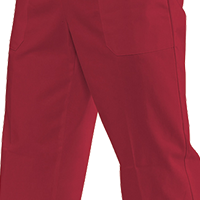 PANTALONI ELASTICO MISTO COTONE